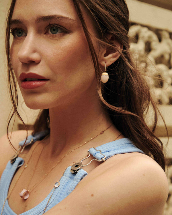 Damiani 18K Rose Gold & Ceramic Diamond Pendant Necklace 20078429 - THE SOLIST