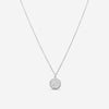 MEMOIRE - 18K WG Luna Pave Medallion Necklace 11mm (Approx.3.8gr./ DIA: .45ct.twd.) - CCPV110-WG
SIZE / L:18" - THE SOLIST