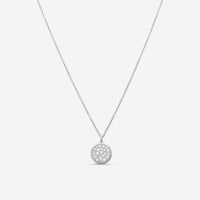 MEMOIRE - 18K WG Luna Pave Medallion Necklace 11mm (Approx.3.8gr./ DIA: .45ct.twd.) - CCPV110-WG
SIZE / L:18" - THE SOLIST