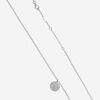 MEMOIRE - 18K WG Luna Pave Medallion Necklace 11mm (Approx.3.8gr./ DIA: .45ct.twd.) - CCPV110-WG
SIZE / L:18" - THE SOLIST