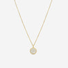 MEMOIRE - 18K YG Luna Pave Medallion Necklace 11mm (Approx.3.8gr./ DIA: .45ct.twd.) - CCPV110-YG
SIZE / L:18" - THE SOLIST