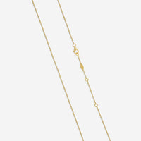 MEMOIRE - 18K YG Luna Pave Medallion Necklace 11mm (Approx.3.8gr./ DIA: .45ct.twd.) - CCPV110-YG
SIZE / L:18" - THE SOLIST