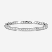 Mémoire - Channel Set Diamond Bangle 2.30ctw 18K White Gold Bracelet FGCS123-18KW - THE SOLIST
