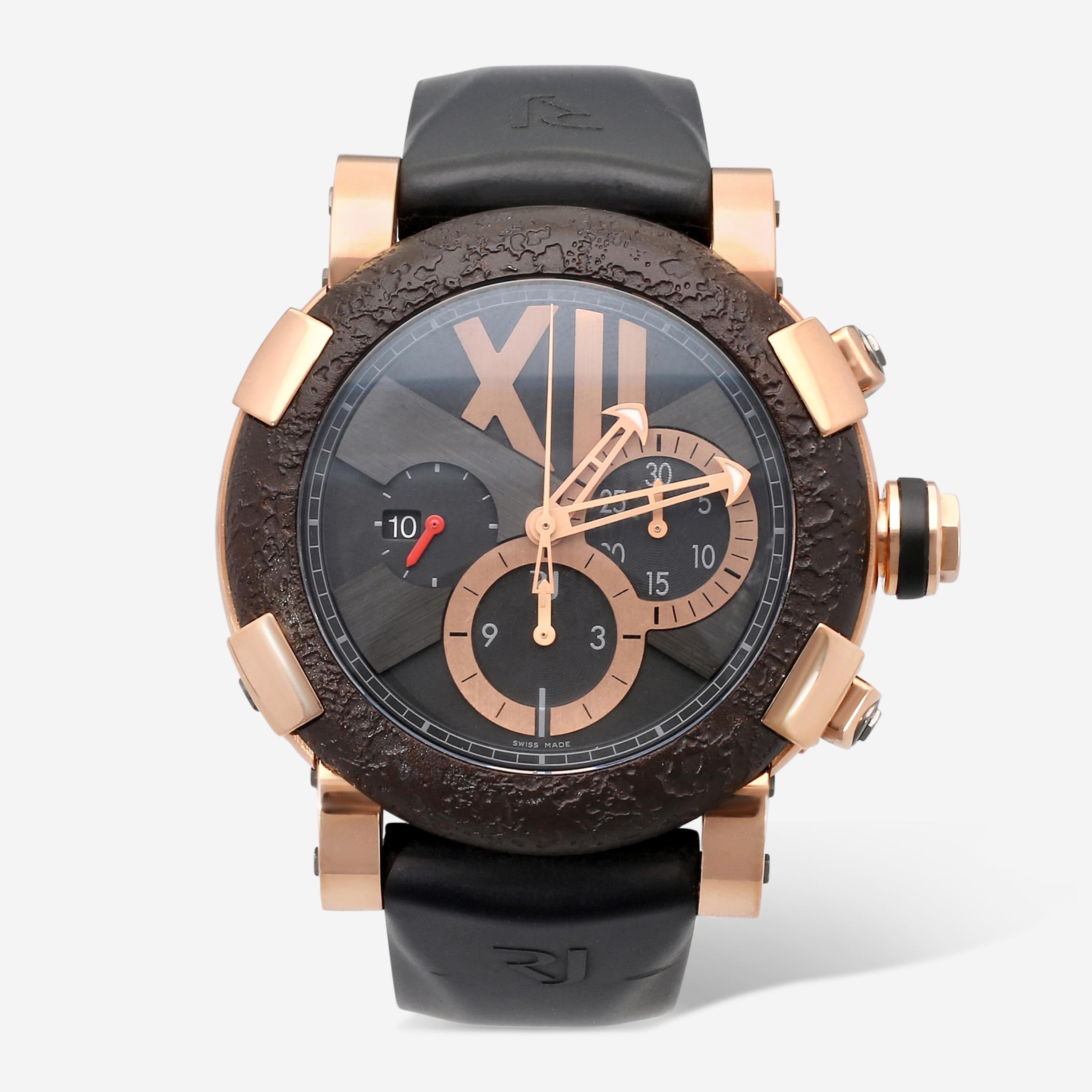 Romain Jerome Titanic DNA 18K Rose Gold Chrono Automatic Men's Watch CH.T.OXY