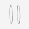Memoire - Oval Hoops 1.50ctw approx. 35x42mm - CHHO127-18KW - THE SOLIST
