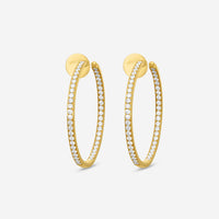Memoire - 18K YG Classics Hoops Approx 10.6 gr - CHHO205 - THE SOLIST