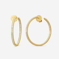 Memoire - 18K YG Classics Hoops Approx 10.6 gr - CHHO205 - THE SOLIST