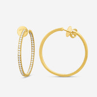Memoire - 18K YG Classics Hoops Approx 10.6 gr - CHHO205 - THE SOLIST