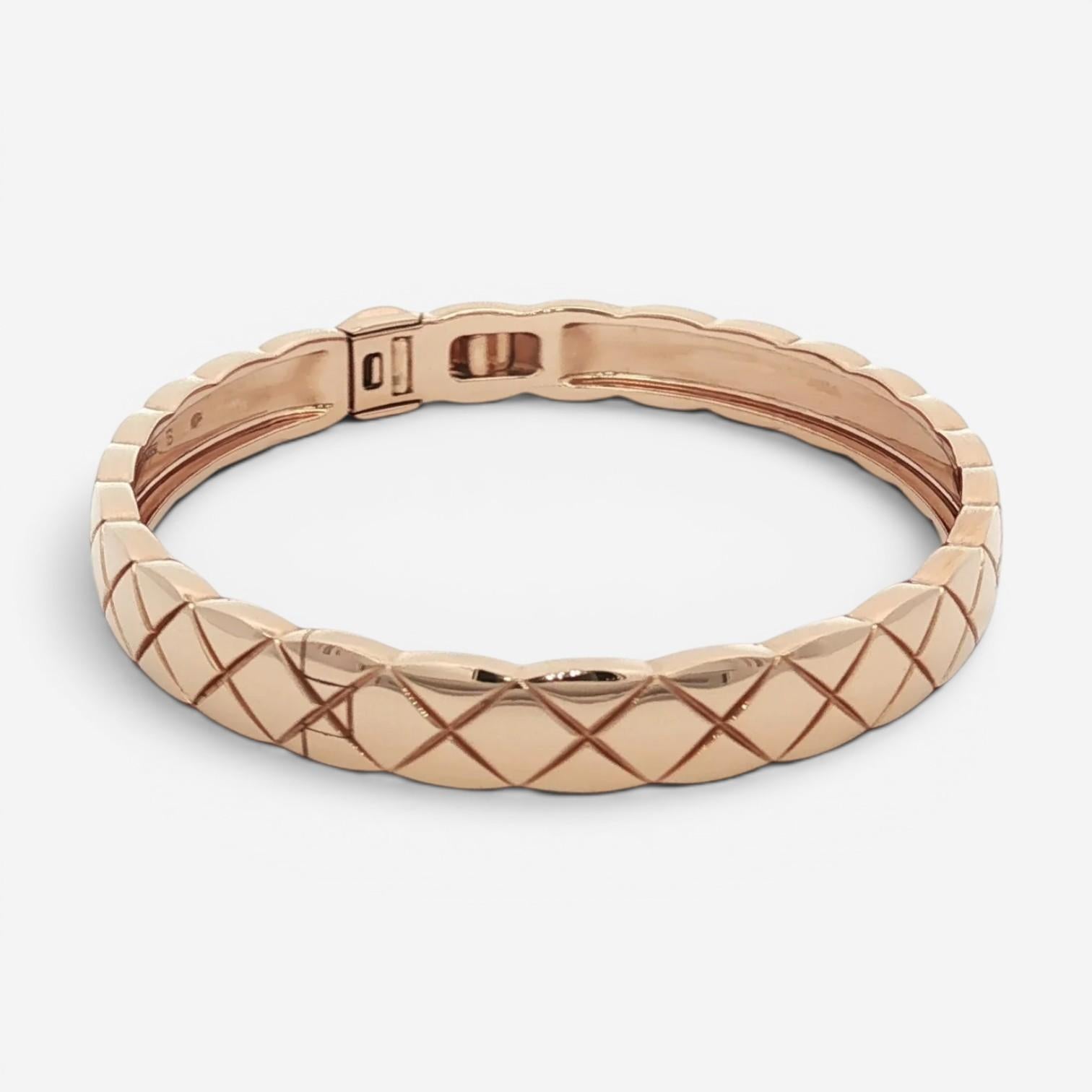 Chanel Coco Crush 18K Rose Gold Bracelet J11333