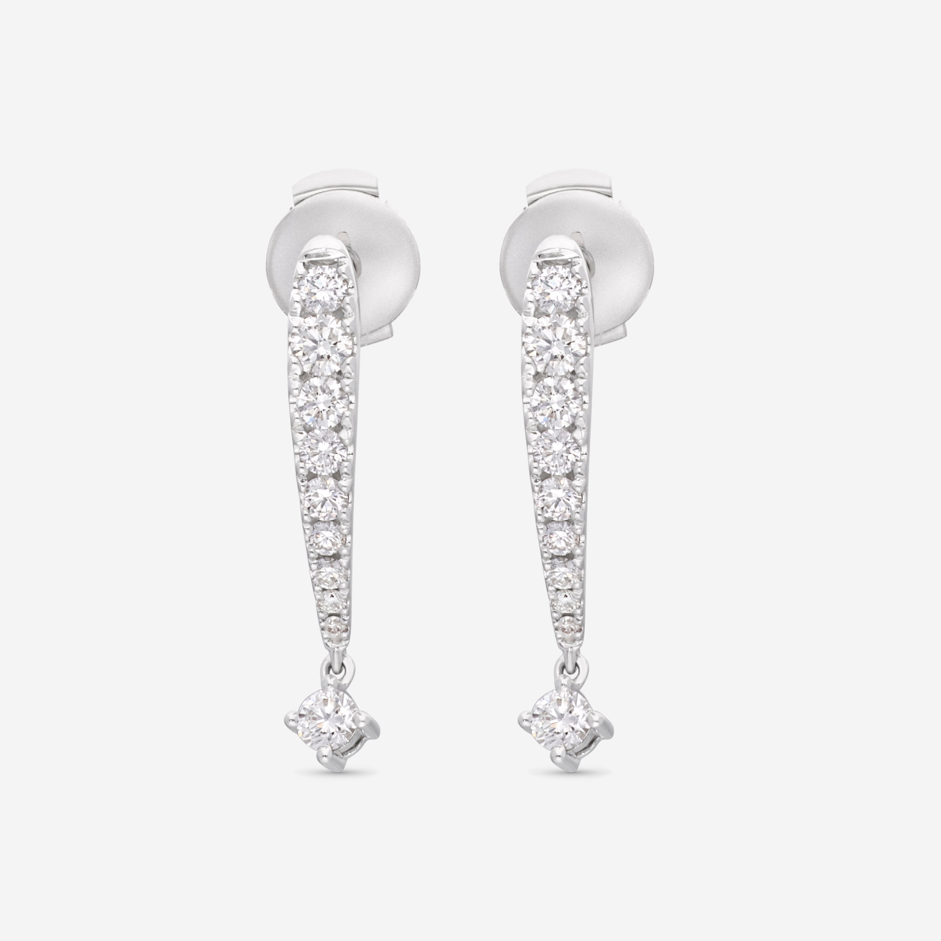Ina Mar 14K White Gold, Diamonds 0.82ct. tw. Drop Earrings CN/566236