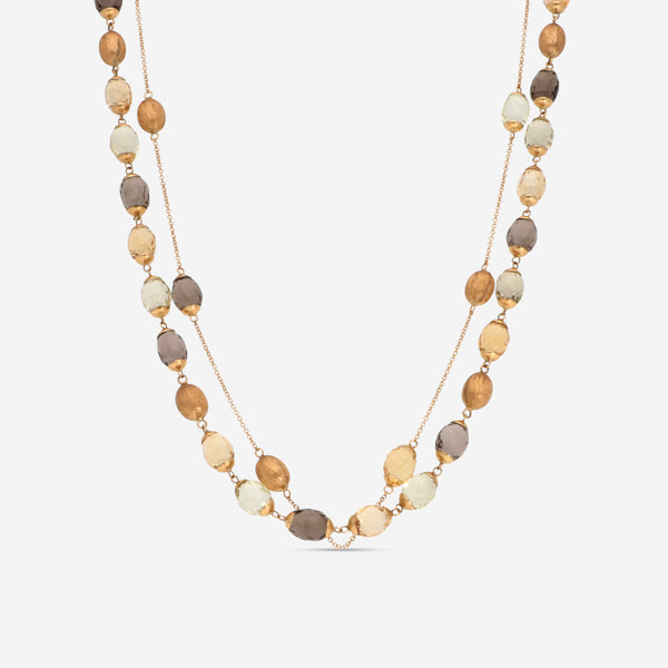 Nanis 18K Yellow Gold Beaded Necklace CN6-539 - THE SOLIST