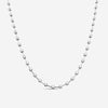 Mémoire Serena Eternity 18K White Gold Station Necklace CNDD131-18KW