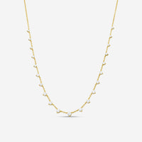 MEMOIRE - 18K YG Essentials 21-Stone Necklace  (Approx.4.14gr./ DIA: 1.14ct.twd.) - CNDD207-YG
SIZE / L:18" - THE SOLIST