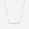 Mémoire 18K White Gold Diamond Bar Necklace CNUB232 - THE SOLIST