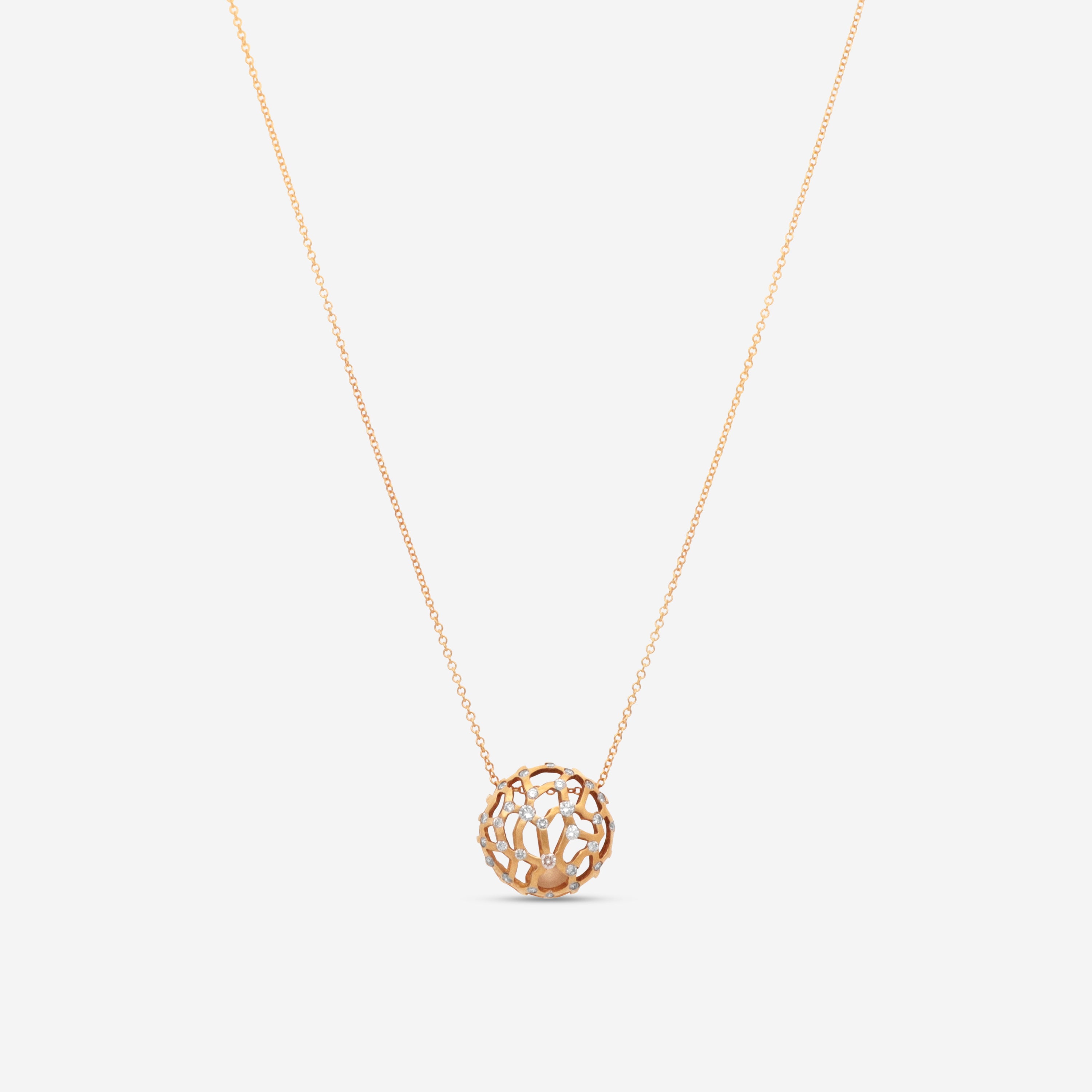 Nanis 18K Yellow Gold Diamond Pendant Necklace CS1-528 - THE SOLIST
