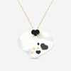 Nanis 18K Yellow Gold Black Diamond & Mother of Pearl Pendant Necklace CS4-524 - THE SOLIST