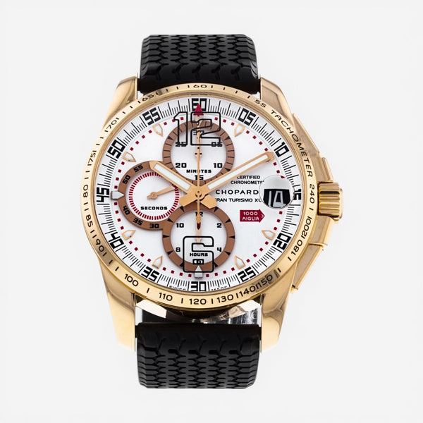 Chopard Mille Miglia Gran Turismo XL 18K Rose Gold Automatic Men's Watch 161268