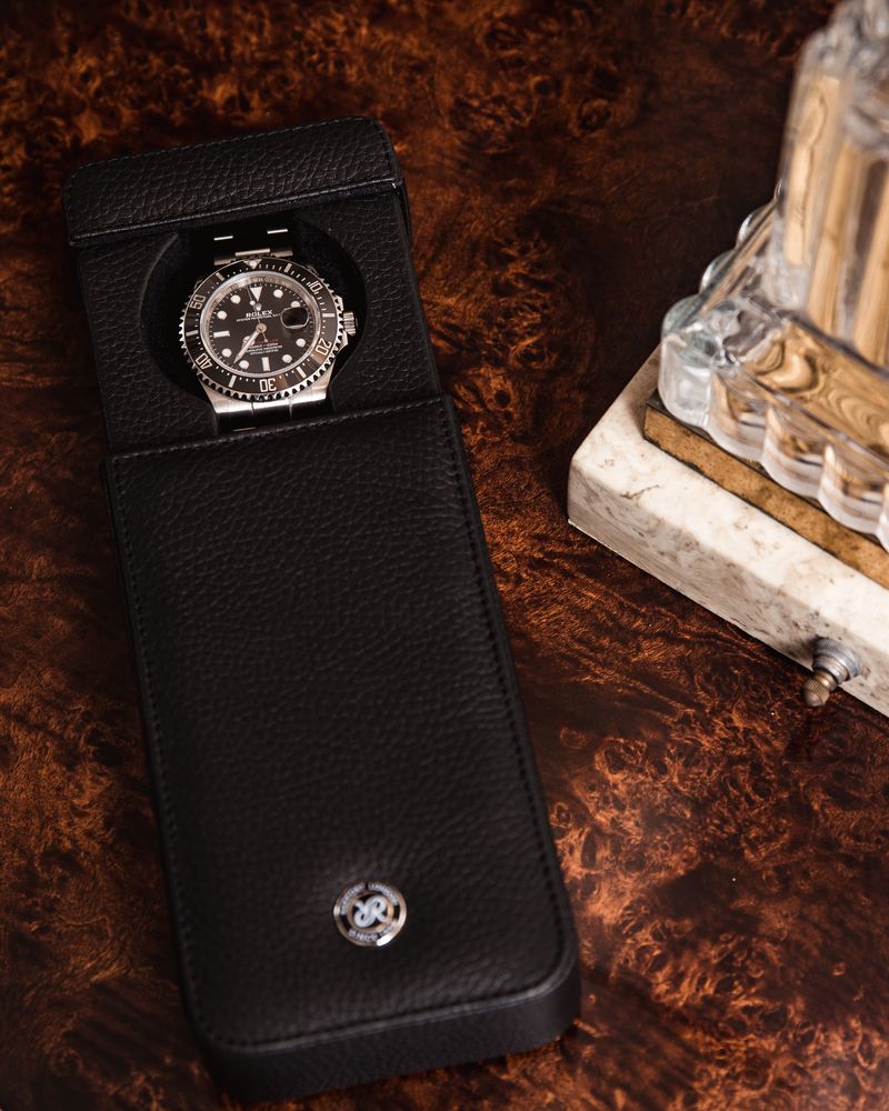 Rapport Berkeley Leather Single Watch Holder Slipcase D16 - THE SOLIST