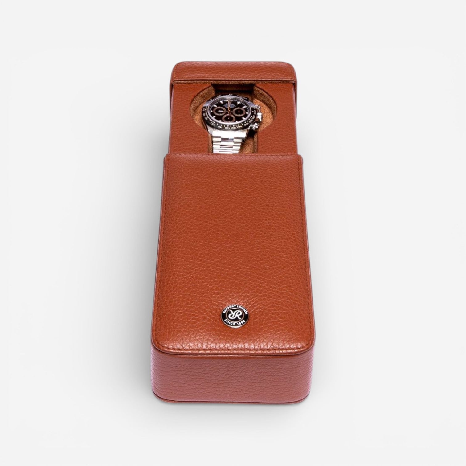 Rapport Berkeley Leather Single Watch Holder Slipcase D16 - THE SOLIST