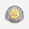 Konstantino Byzantium Sterling Silver & Bronze Ring Sz. 12 DKJ497-300-S12 - THE SOLIST