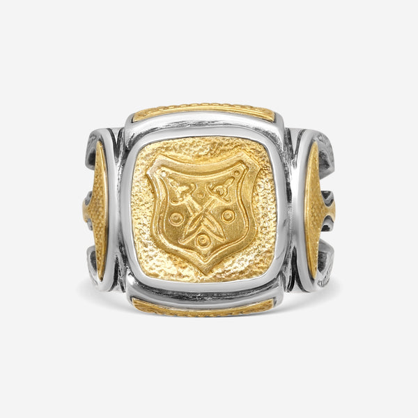 KONSTANTINO – “Byzantium” Sterling Silver & Bronze Ring – DKJ550-131-300

Ring Size: 10.0
Width: 0.38 in. - THE SOLIST