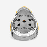 Konstantino Amphitrite Sterling Silver & 18K Yellow Gold Ring Sz. 7.5 DKJ624-347 - THE SOLIST