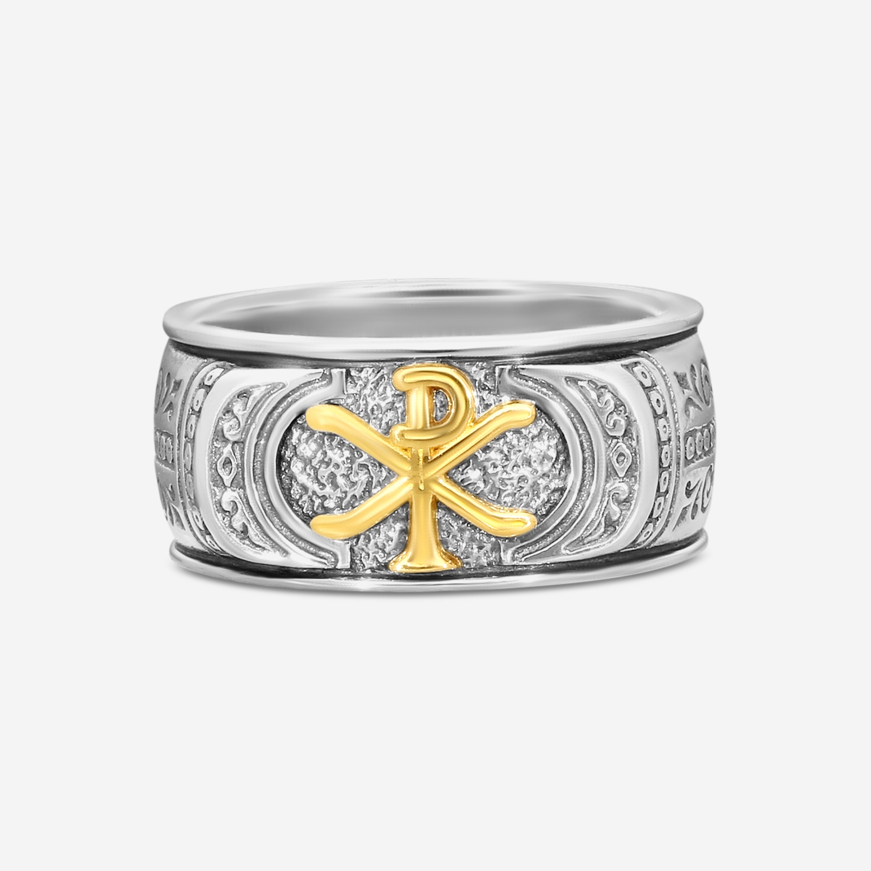 Konstantino Stavros Sterling Silver & 18K Yellow Gold Ring Sz. 11 DKJ824-130-S11 - THE SOLIST
