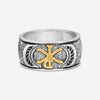 KONSTANTINO – “Stavros” Sterling Silver & 18K Yellow Gold, Black Spinel Ring (SPN: 0.14 ctw.) – DKJ829-130-292 S10

Center (SPN): 0.14 ct.
Ring Size: 10.0
Width: 0.38 in. - THE SOLIST