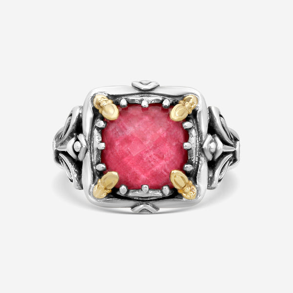 KONSTANTINO – “Gen K” Sterling Silver & 18K Yellow Gold, Tulite Doublet Ring (TD: 9.50 mm) – DKJ936-548 S7

Center (TD): 9.50 mm
Ring Size: 7.0
Width: 0.19 in. - THE SOLIST