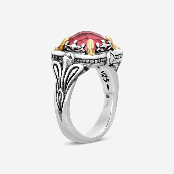 KONSTANTINO – “Gen K” Sterling Silver & 18K Yellow Gold, Tulite Doublet Ring (TD: 9.50 mm) – DKJ936-548 S7

Center (TD): 9.50 mm
Ring Size: 7.0
Width: 0.19 in. - THE SOLIST