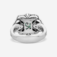 KONSTANTINO – “Gen K” Sterling Silver & 18K Yellow Gold, Green Aventurine Doublet Ring (GAD: 9.50 mm) – DKJ936-549 S6

Center (GAD): 9.50 mm
Ring Size: 6.0
Width: 0.19 in. - THE SOLIST