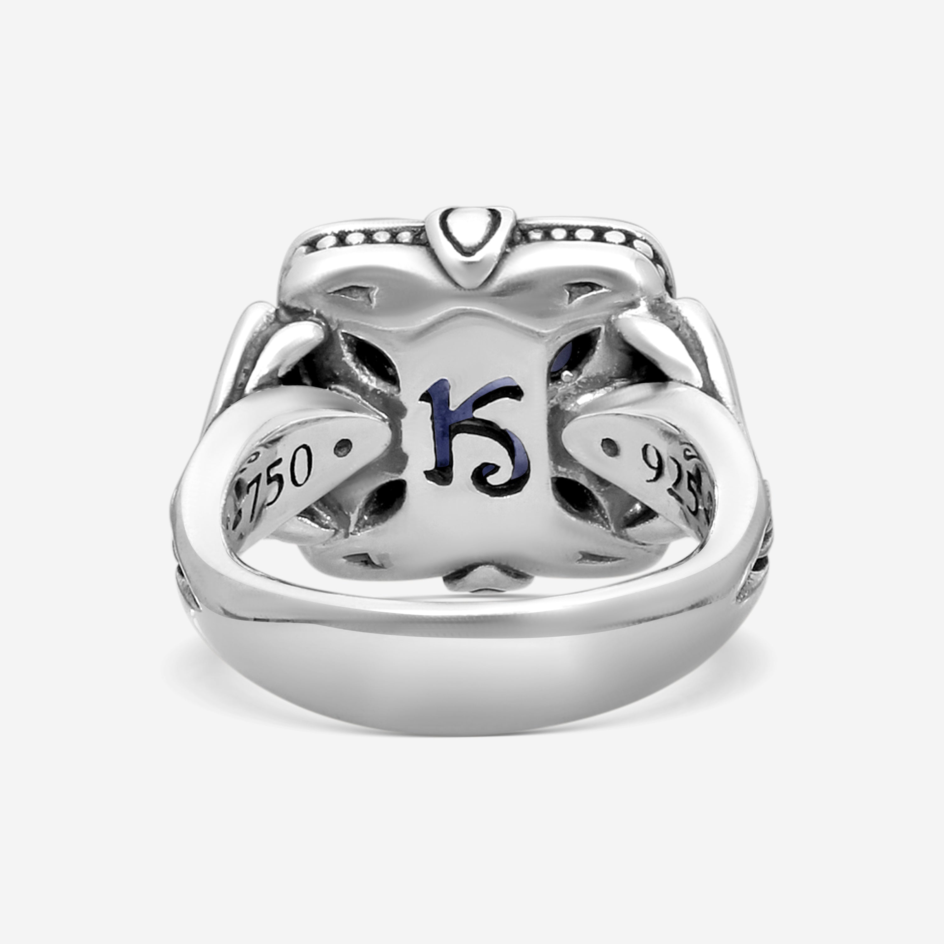 KONSTANTINO – “Gen K” Sterling Silver & 18K Yellow Gold, Sodalite Doublet Ring (SD: 9.50 mm) – DKJ936-562 S6

Center (SD): 9.50 mm
Ring Size: 6.0
Width: 0.19 in. - THE SOLIST