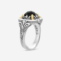 Konstantino Gen K Sterling Silver & 18K Yellow Gold Onyx Ring Sz. 7 DKJ936-120-S7 - THE SOLIST
