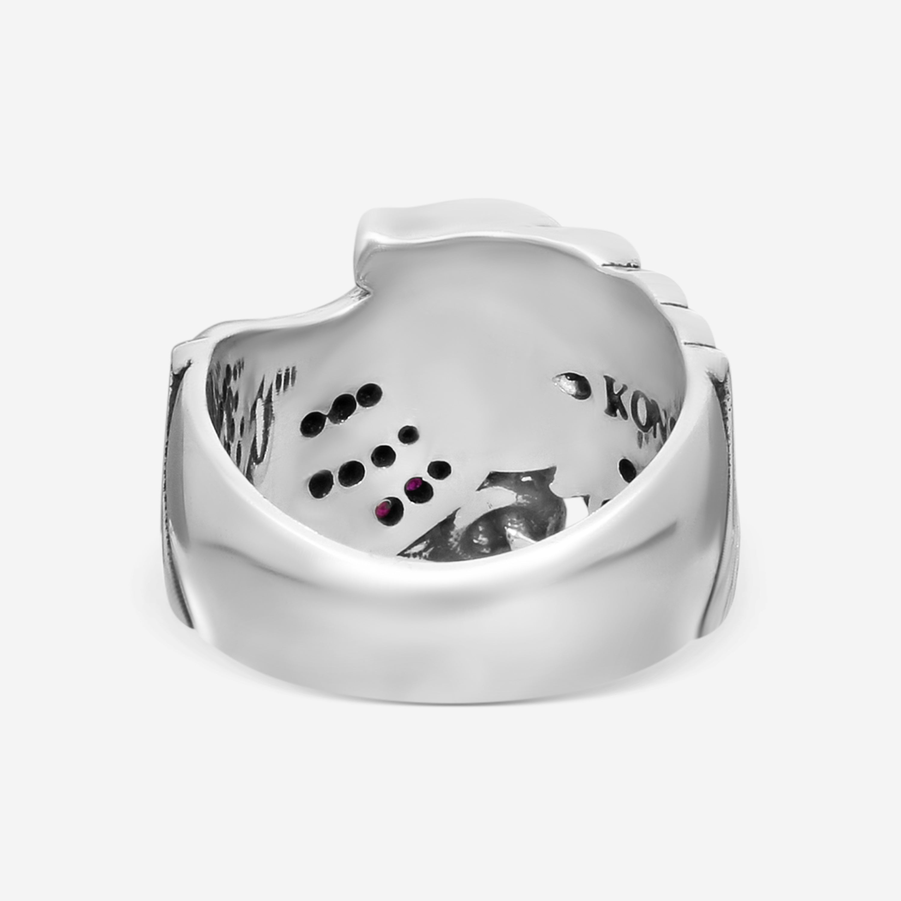 Konstantino Paradise Sterling Silver & 18K Yellow Gold Corundum Ring Sz. 7 DKJ944-545-S7 - THE SOLIST