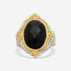 KONSTANTINO – “Nykta” Sterling Silver & 18K Yellow Gold, Onyx Ring (ONX: 14 x 10.5 mm) – DMK1973-120-CUT

Center (ONX): 14 x 10.5 mm
Ring Size: 7.0
Width: 0.25 in. - THE SOLIST