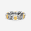 KONSTANTINO – “Aspasia” Sterling Silver & 18K Yellow Gold Ring – DMK1989-130

Ring Size: 7.0
Width: 0.25 in. - THE SOLIST