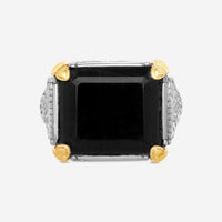 KONSTANTINO – “Sparta” Sterling Silver & 18K Yellow Gold, Onyx Ring (ONX: 19.4 x 14.8 mm) – DMK2030-331

Center (ONX): 19.4 x 14.8 mm
Ring Size: 10.0
Width: 0.31 in. - THE SOLIST