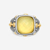 KONSTANTINO – “Gen K 2” Sterling Silver & 18K Yellow Gold, Yellow Agate Triplet Ring (YAT: 11.8 mm) – DMK2148-649 S7

Center (YAT): 11.8 mm
Ring Size: 7.0
Width: 0.12 in. - THE SOLIST