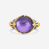 KONSTANTINO – “Gen K 2” Sterling Silver & 18K Yellow Gold, Amethyst Triplet Ring (AT: 11.5 mm) – DMK2149-653 S7

Center (AT): 11.5 mm
Ring Size: 7.0
Width: 0.12 in. - THE SOLIST