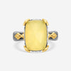 Konstantino Gen K 2 Sterling Silver & 18K Yellow Gold Agate Ring Sz. 7 DMK2153-649-S7 - THE SOLIST