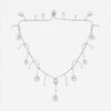 Diana M. Jewels 18K White Gold Diamond Charm Necklace DNK1362