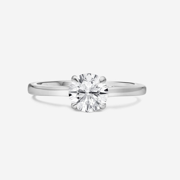 Ina Mar 14K White Gold Solitaire Round IGI Certified Cut Lab Grown 1.50ct.tw. Diamond Ring DR-10004