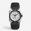 Bell & Ross Br-03 Diver White Stainless Steel Automatic Men's Watch BR0392-D-WH-ST/SRB