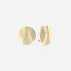 Alberto Milani Via Senato 18K Yellow Gold Diamond Earrings E0041E