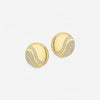 Alberto Milani 18K Yellow Gold Diamond Stud Earrings E0062E