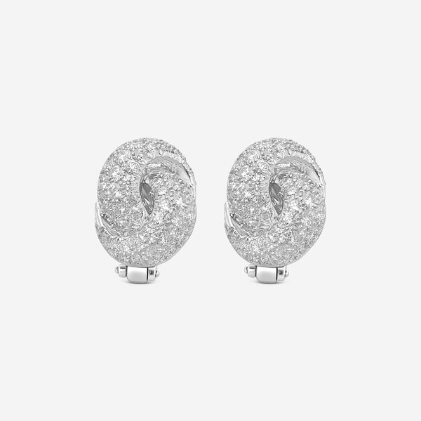 Suna Brothers Platinum Diamond Earrings E1909P
