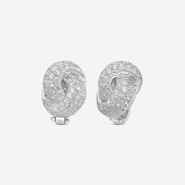 Suna Brothers Platinum Diamond Earrings E1909P