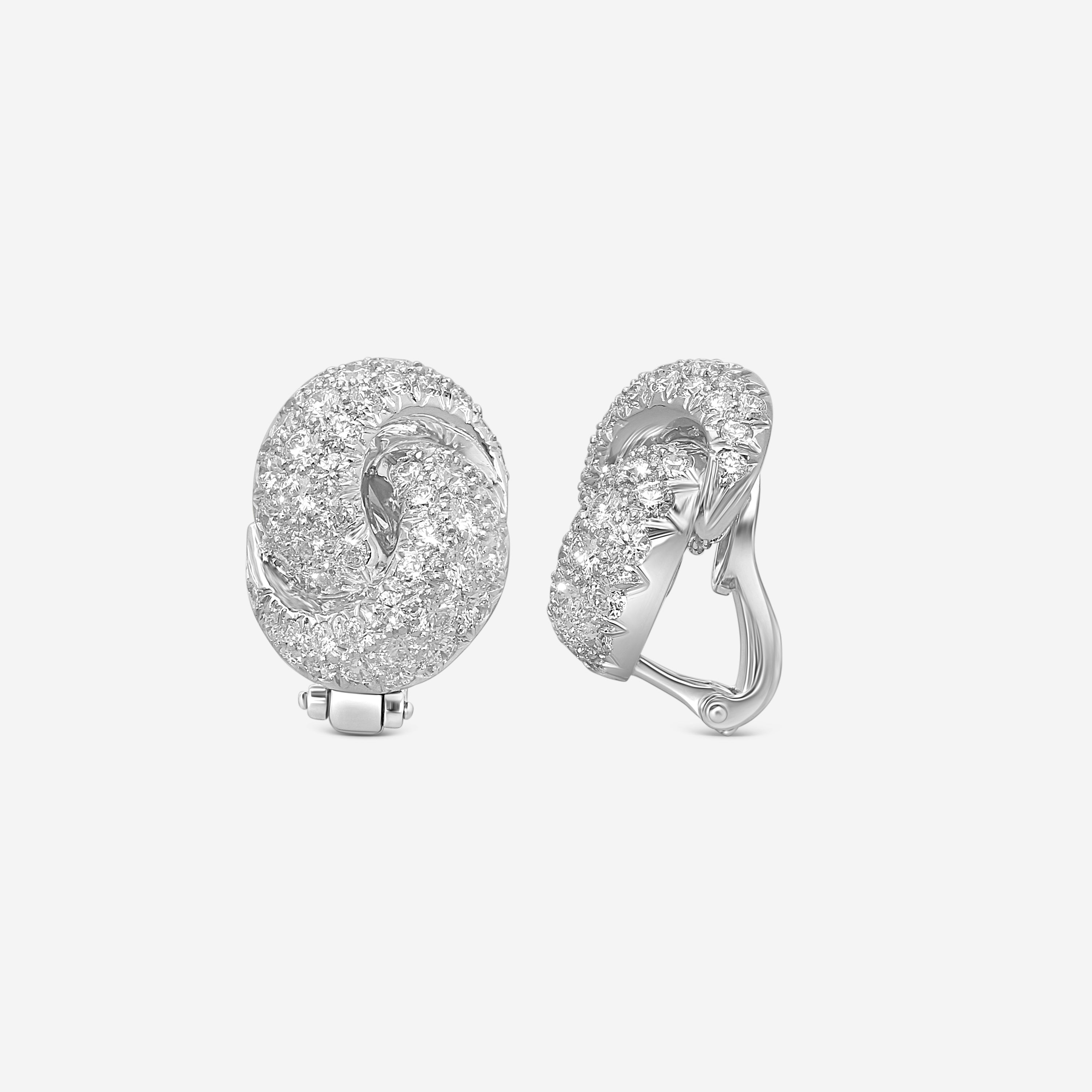 Suna Brothers Platinum Diamond Earrings E1909P