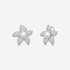 Suna Brothers Platinum Diamond & South Sea Pearl Earrings E2225SSP