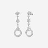 Suna Brothers Platinum Diamond Lace Earrings E2427P